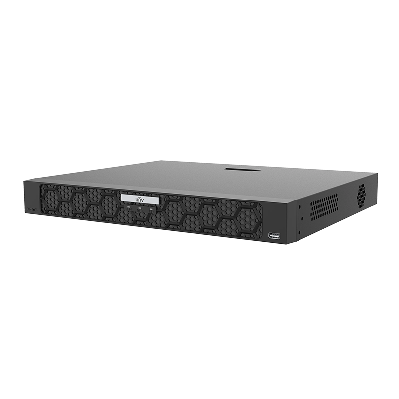 Uniview NVR502-16B-16P-IQ Series 2 HDDs 16-ch 16 PoE 1U Network Video Recorder