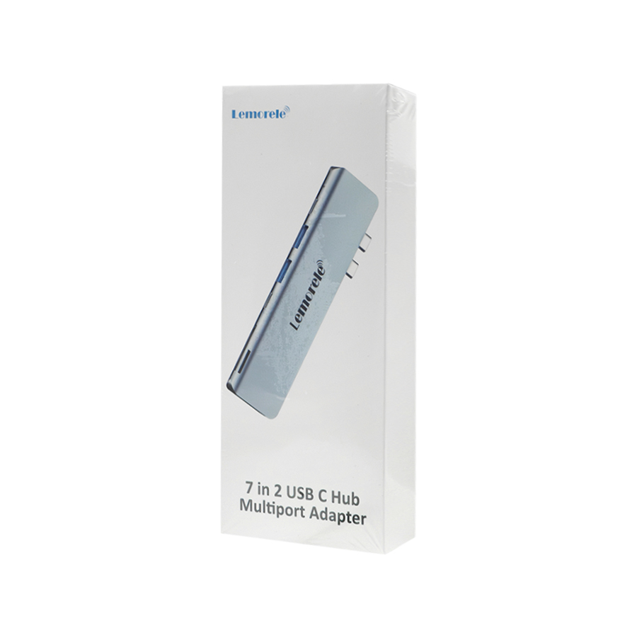 Lemorele TC14L 7 in 1 USB C Hub Multiport Adapter