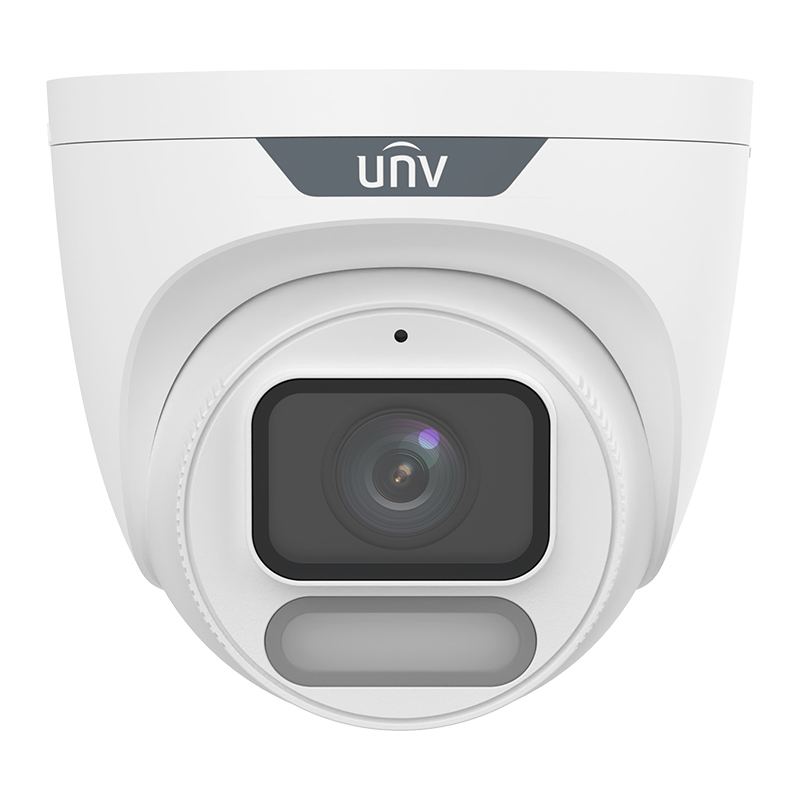 Uniview IPC3622LE-ADF28K-WP 2MP ColorHunter Wise-ISP Fixed Warm Light Turret Network Camera