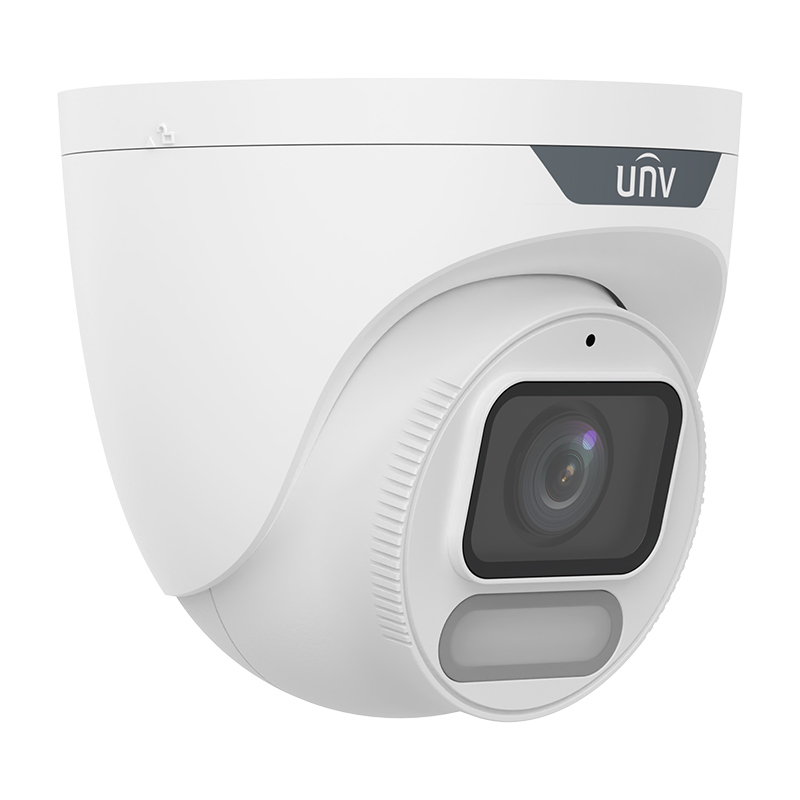 Uniview IPC3622LE-ADF28K-WP 2MP ColorHunter Wise-ISP Fixed Warm Light Turret Network Camera
