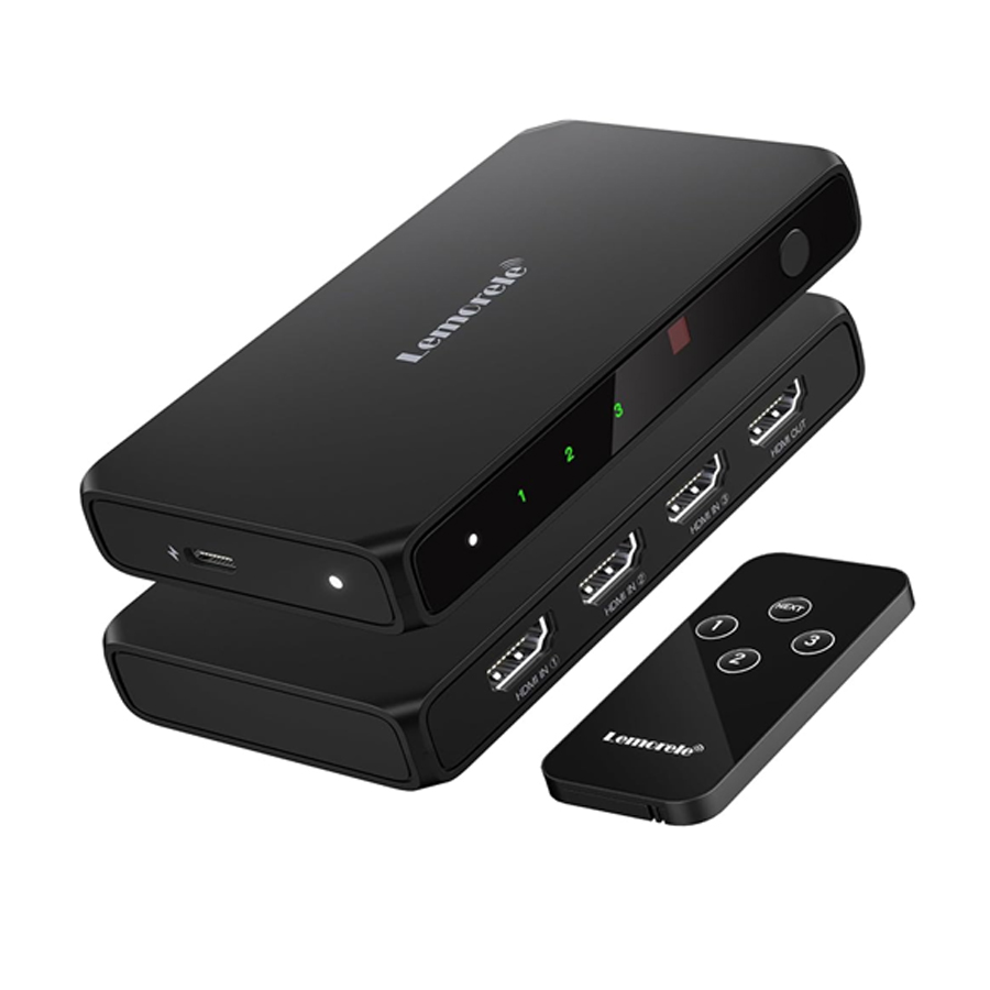 Lemorele G99 in 1 out HD Switch