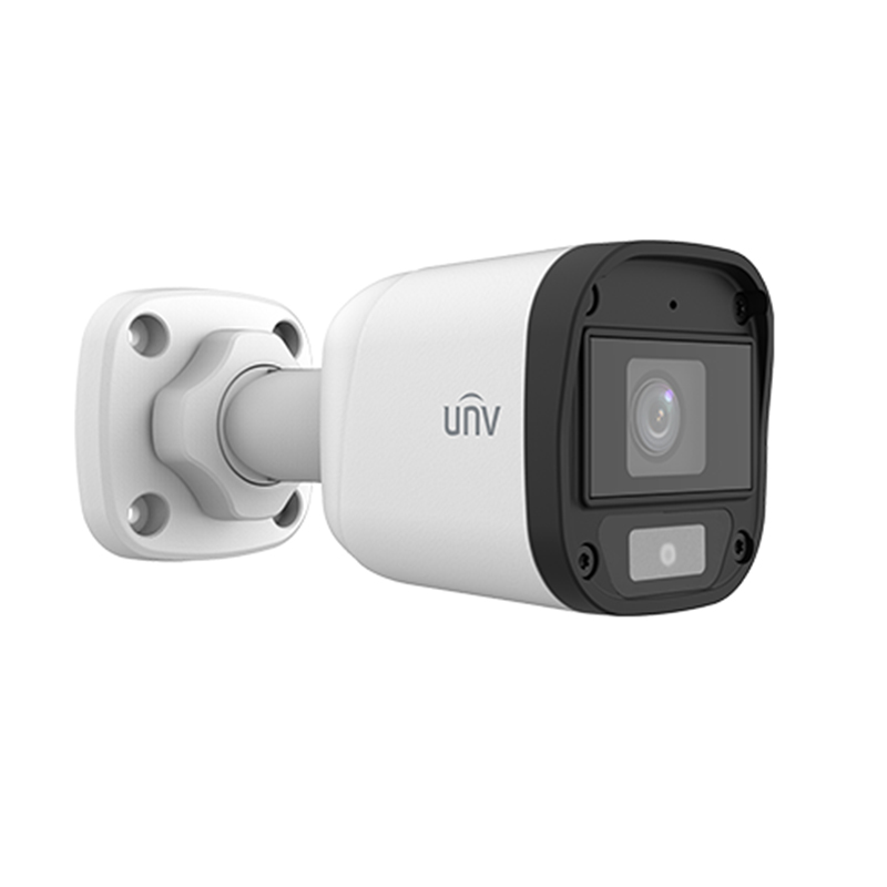 Uniview UAC-B115-F40-W 5MP ColorHunter Fixed Warm Light Bullet Analog Camera