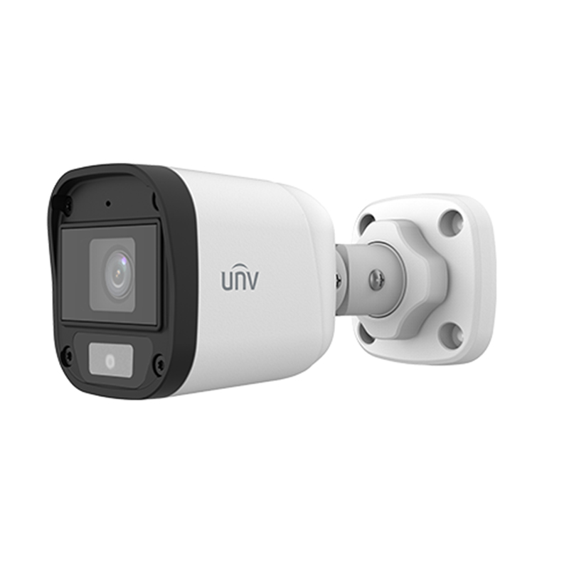 Uniview UAC-B115-AF28-W 5MP ColorHunter Fixed Warm Light Bullet Analog Camera