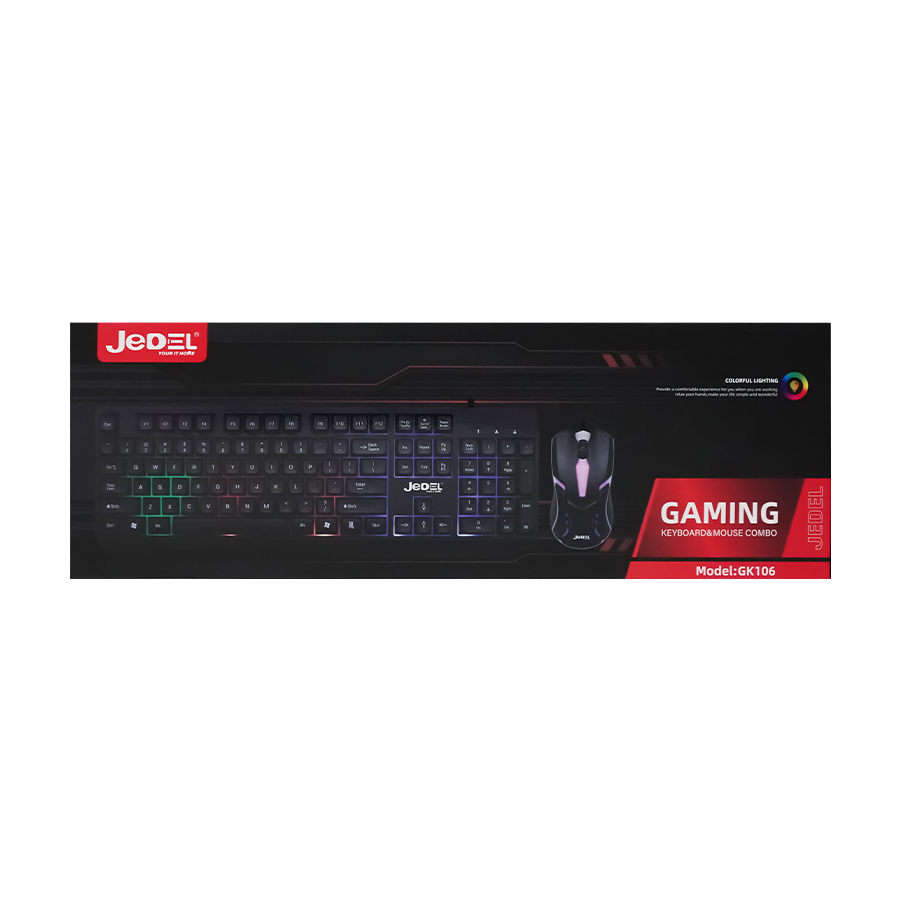 JEDEL GK106 Keyboard & Mouse Combo