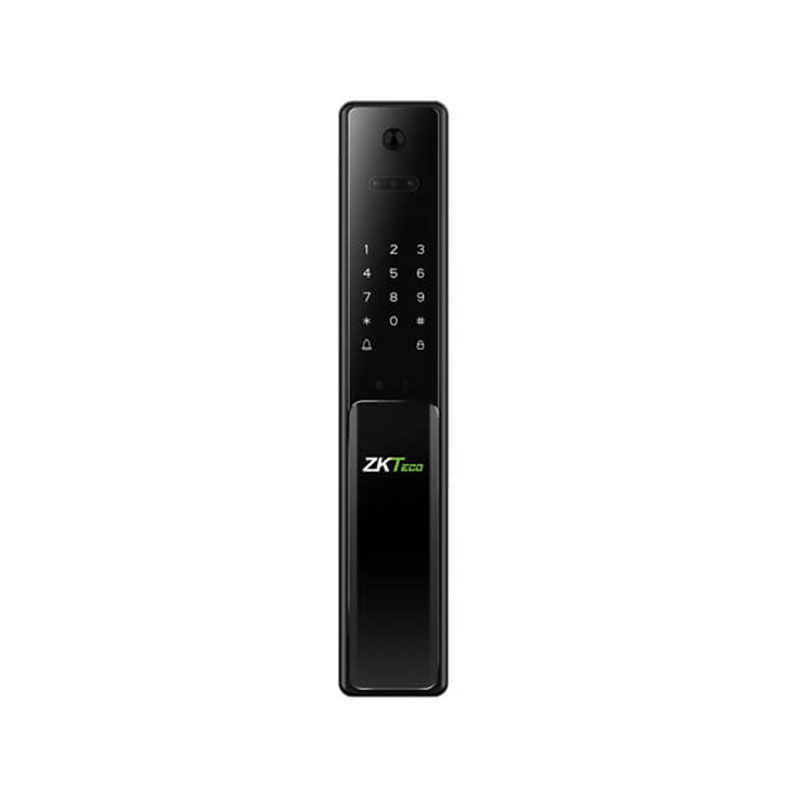 ZKTeco HBL400-R Right-open Multi-biometric Facial Recognition Smart Lock with a Built-in Indoor Monitoring Screen