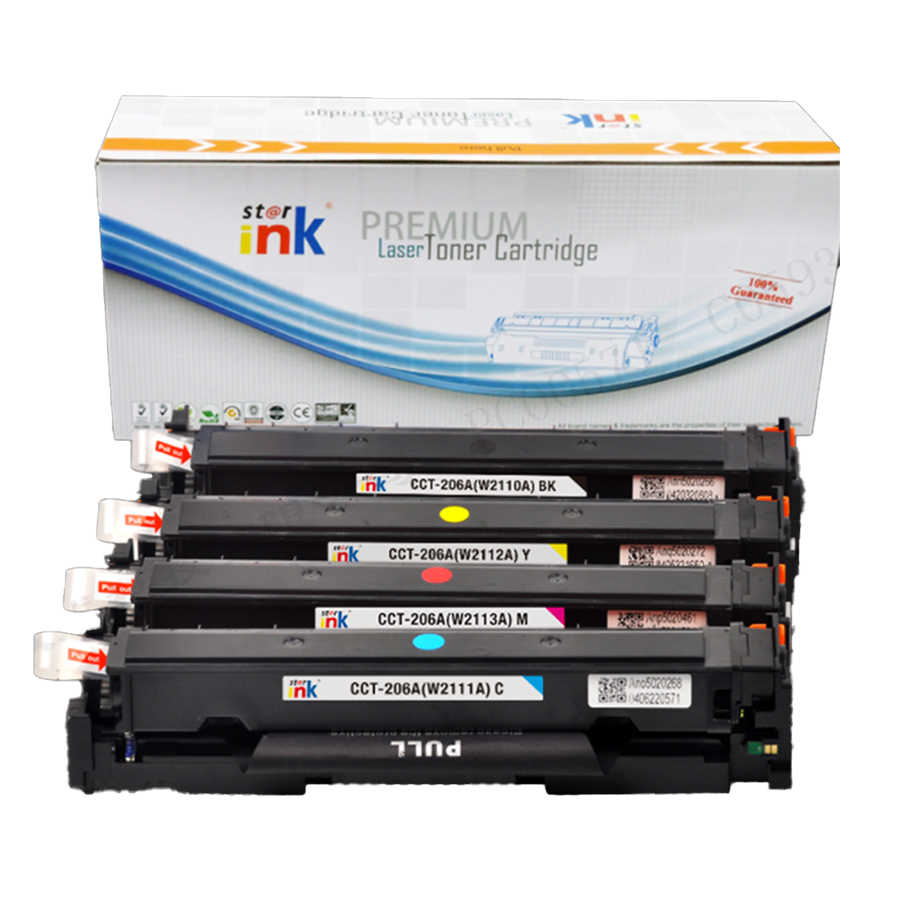 StarInk Compatible Laser Toner Cartridge HP C-206A(W2111A) Cyan