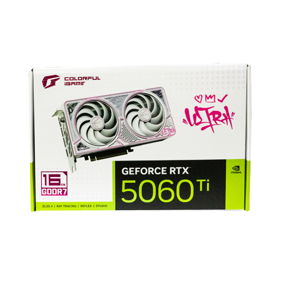 Colorful iGame GeForce RTX 5060 Ti Ultra W DUO OC 16GB-V